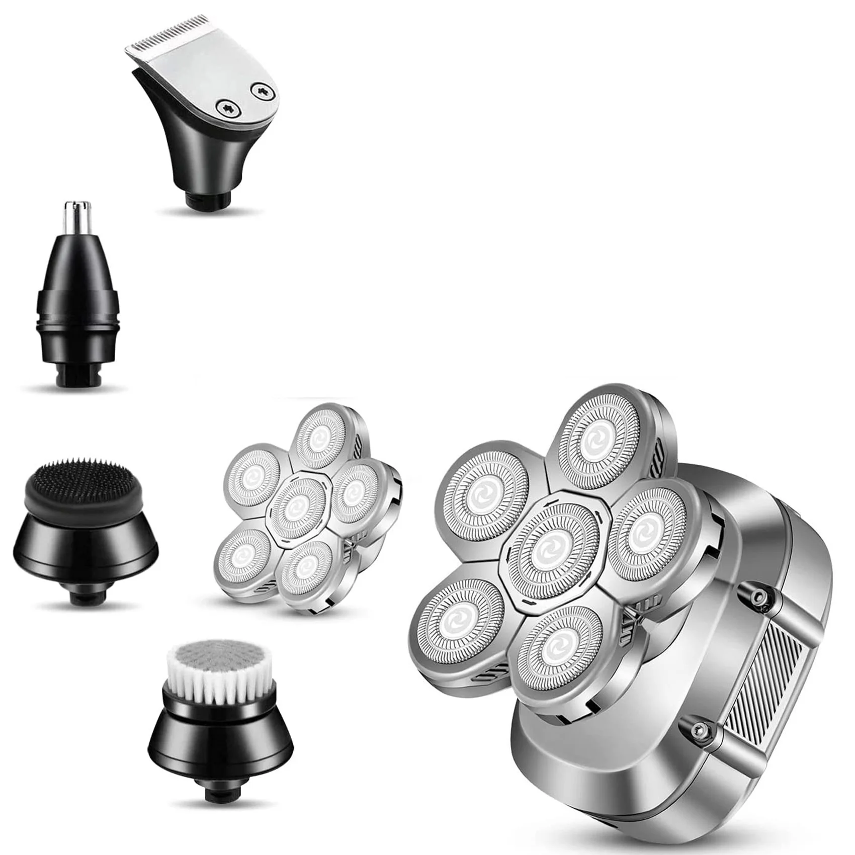 M14K-Head Shaver For Bald Men Electric Shavers Upgrade Rotary Shaver Best Close Shaver For Man Rechargeable Bald Mens Razor