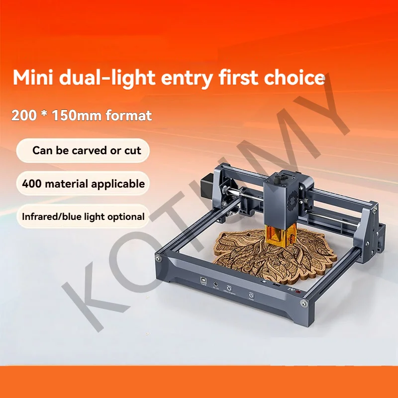 Laser Engraver for Beginners Output Laser Cutter Working Area Engraving Machine 10W