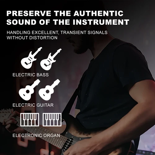 Imagen 2 del producto Convertidor de señal balanceado/desisquilibrado de caja DI pasiva de doble canal premium con puertos XLR y TRS