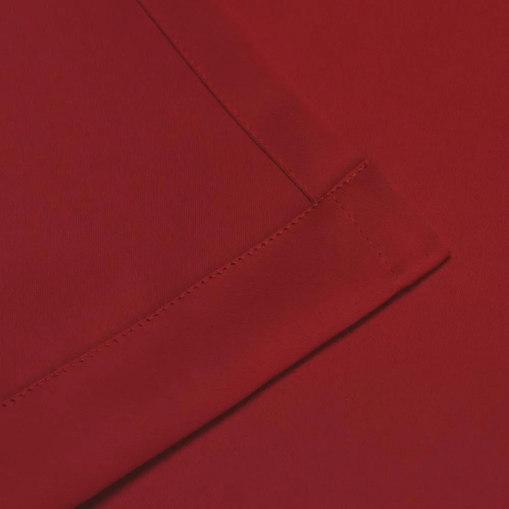 Modern Blackout Curtain Panels for Kitchen, Bedroom, Living Room - Perfect Drapes Covering Window Frame Cove