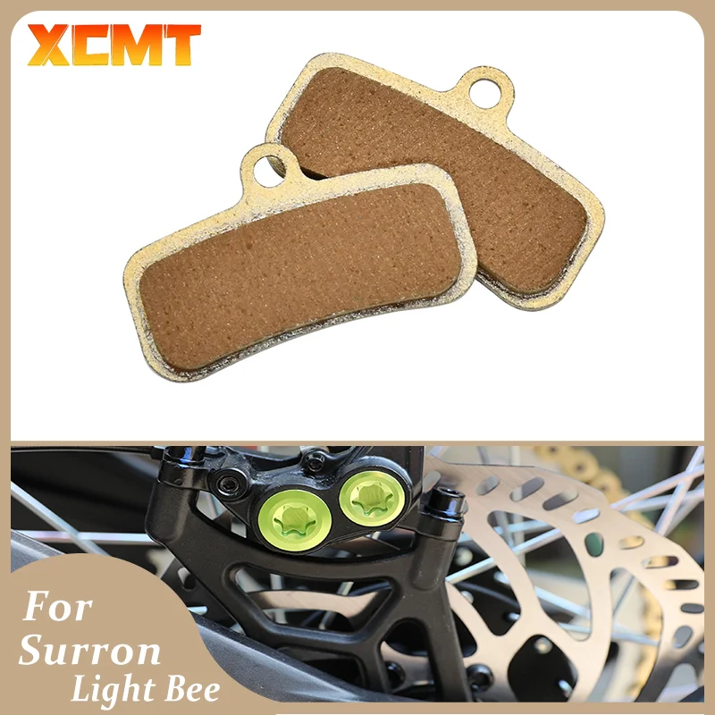 Electric Motocross Universal Parts Front and Rear Silent Brake Pads For Surron Sur Ron Sur-Ron Light Bee S X Dirt Pit Bike Parts