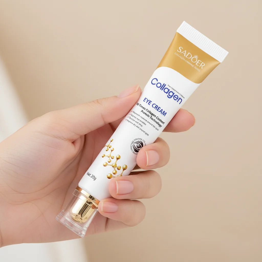 SADOER Collagen Eye Cream skincare Anti Dark Circles Eye Bags Firming Moisturizing skincare Eyes Cream Skin Care Eyes 1/2/3/5pcs