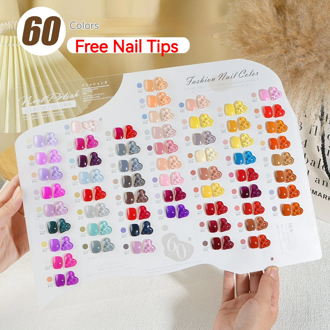 New Nail Color Display Board False Nail Tips Display Stand Acrylic Gel Polish Rack Colors Showing Shelf Manicure Tools