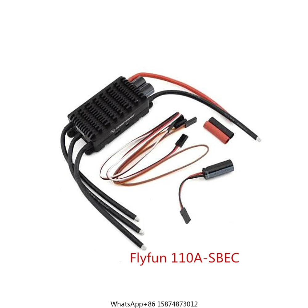 Hobbywing Flyfun V5 110a Speed Controller Borstelloze Esc 6-14S Lipo Met Deo Functie Hv Opto Sbec Voor Rc Quadc Opter