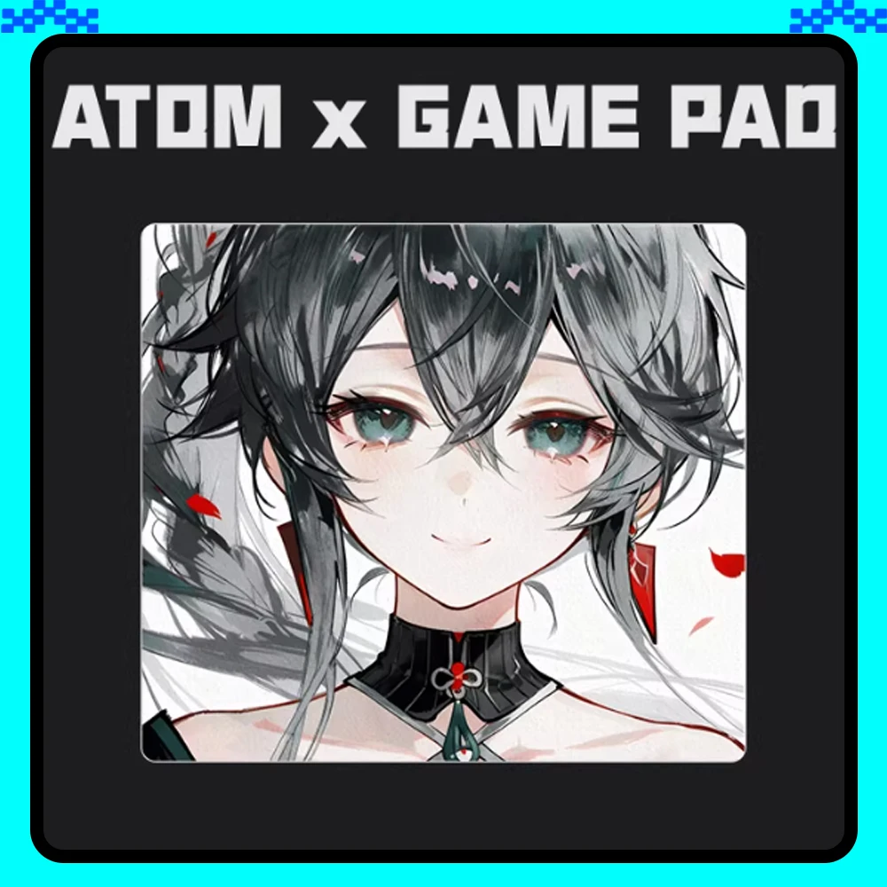 ATOM Resin Gaming Mousepad FPS Speed and Control Mouse Pad Skidproof Waterproof For CSGO APEX Valorant Pc Accessories Gifts