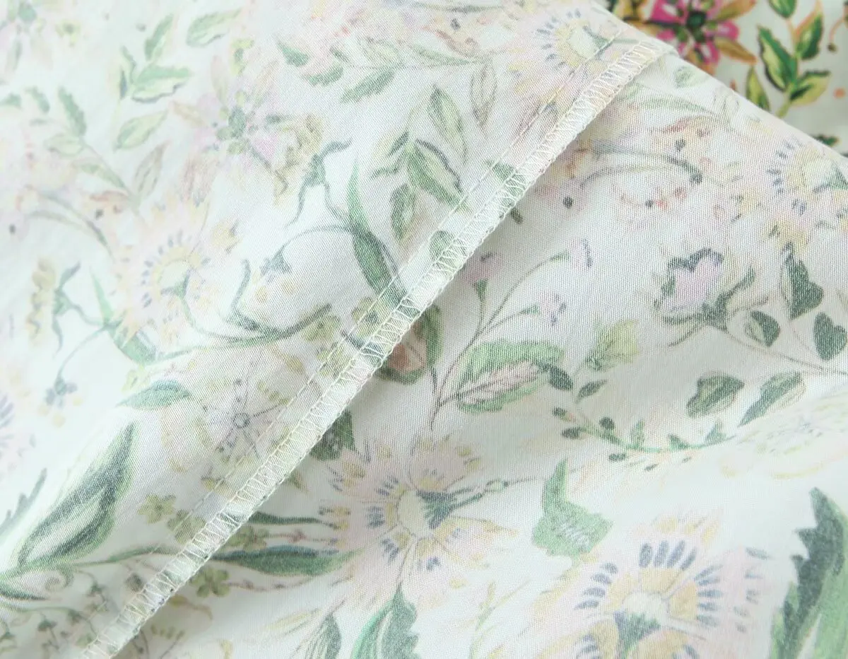 DiYiG Mujer 2025 primavera nueva moda vestido Midi estampado Vintage espalda descubierta manga larga Casual Vestidos Mujer bata Mujer