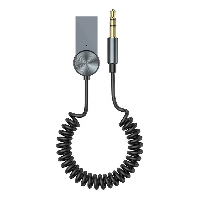 

Car Audio Adapter Wireless Streaming Receiver For Phone Call Compatible With All Vehicles Mobile Devices Easy