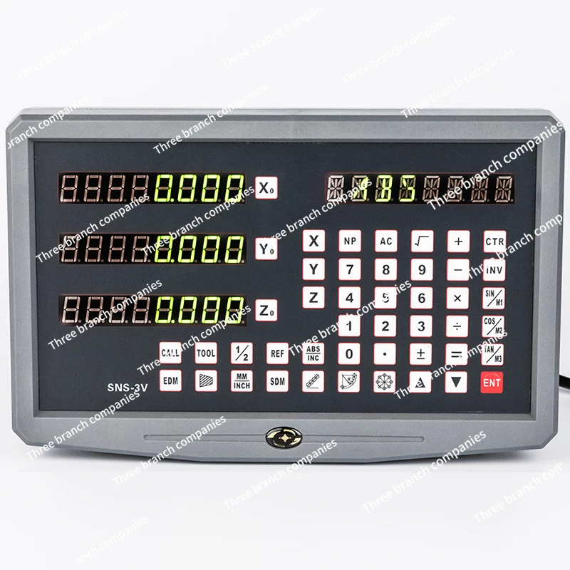 SNS-3V 3 Axis Lathe Mill DRO Digital Readout Kit fits Linear scale Encoder