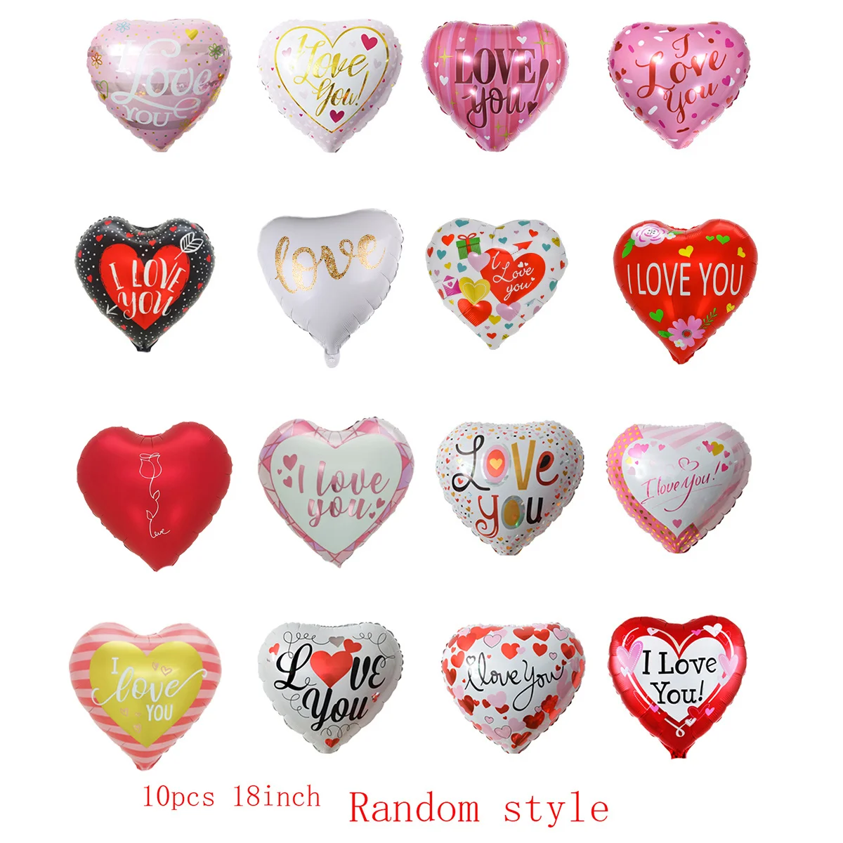 11 قطعة عيد الحب الوقوف الجوف القلب إلى القلب احباط بالونات مجموعة 18 بوصة الحب بالون مملوء بالهليوم الزفاف زينة عيد الحب