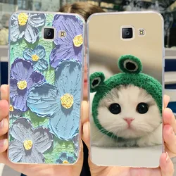 For Samsung Galaxy J7 Prime Case SM-G610F Luxury Painted Cover Soft Slim Phone Case For Samsung J7 Prime 2 J7Prime Fundas Bumper