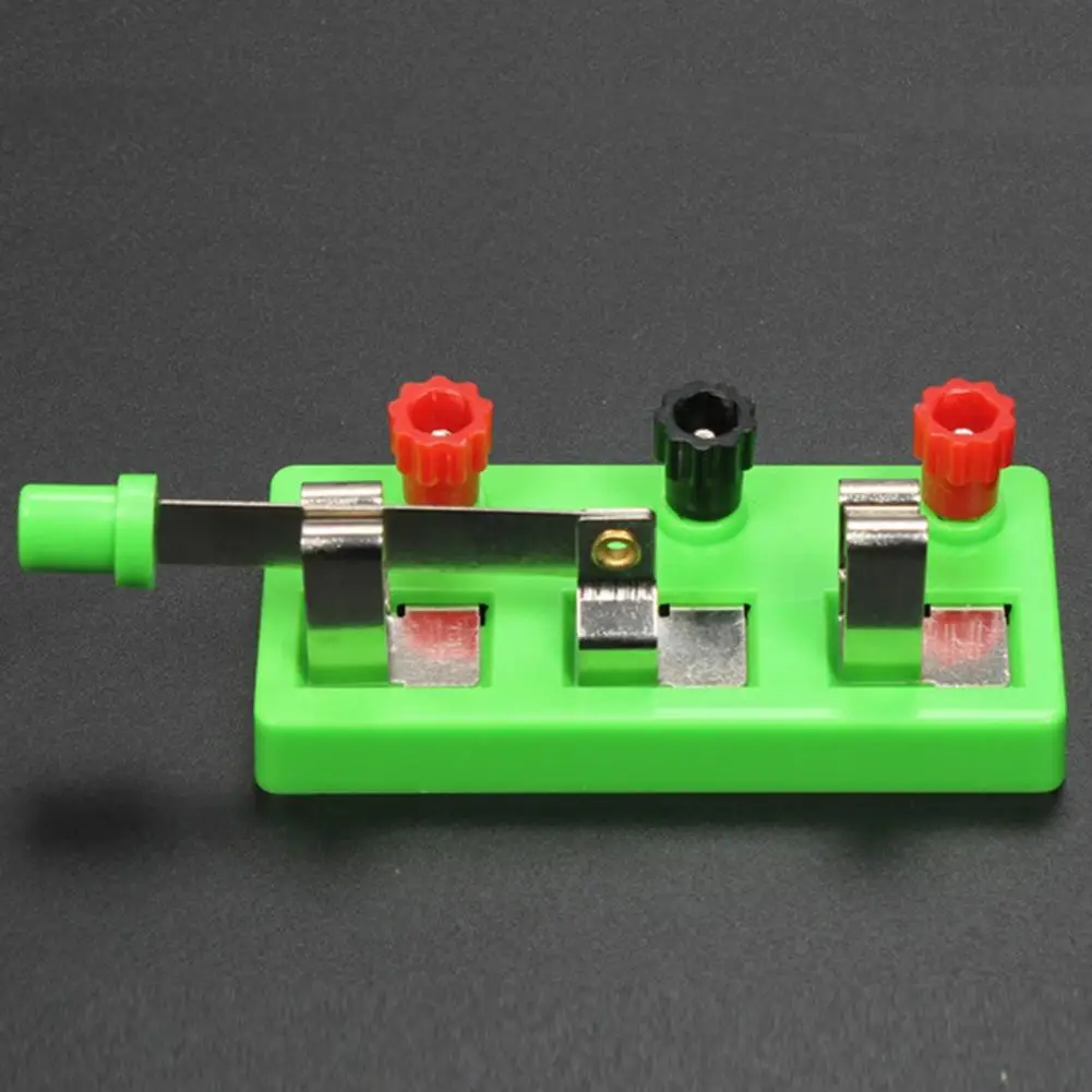 Single-pole Switch Easy To Operate Educational Tools ABS Single-pole Single-throw Switch for Electrical Experiments