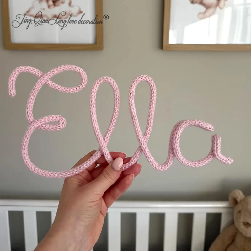 Custom Nursery Decor Large Kni - Baby Nursery Name Letters review and price