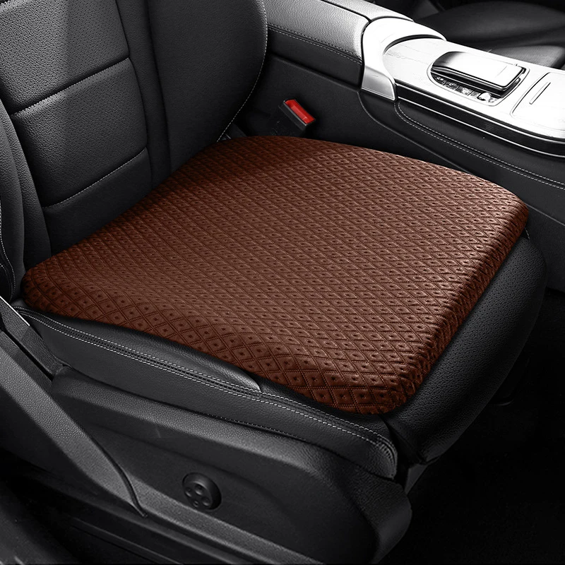 45x45 سنتيمتر الذاكرة القطن وسادة مقعد السيارة الصيف الجليد بارد سيارة وسادة حصيرة عدم الانزلاق تنفس كرسي مكتب المنزل وسادة