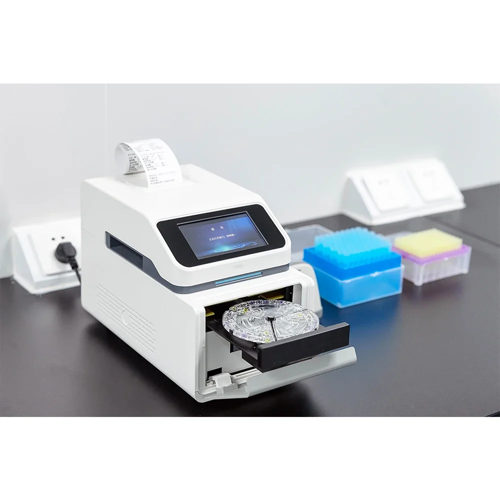 3/6 DISC Lab medical device foinoe POCT laboratory good quality equipment microfluidic clinical chemistry analyzer