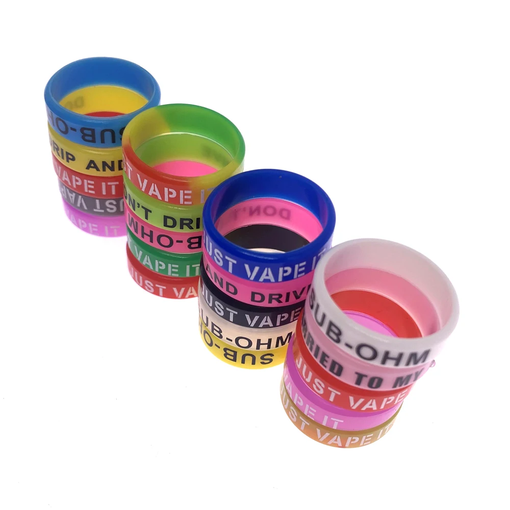 Silicone Rubber Decorative Band For Electric Toothbrush Scraper Kitchen Appliance Handle Dispenser Bottle Personal Care Tools