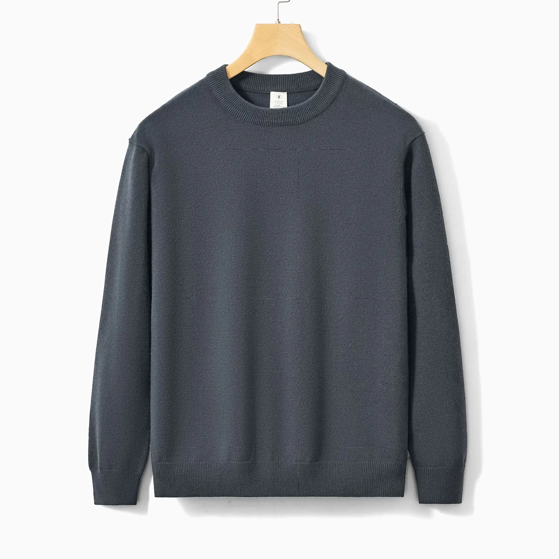 

Solid Color Sweater Men's Autumn Fashion Long Sleeve Japan Style Simple Basic Pullovers Women Unisex O-neck Casual Loose Tops