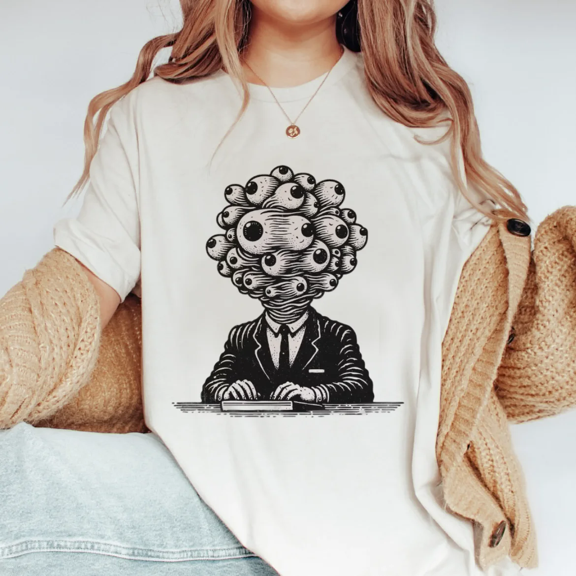 Printed T-Shirt Retro 90s Cute Women's Casual Short Sleeved Basic Fashion Summer Clothing Cartoon Fun Pattern Street T-Shirt
