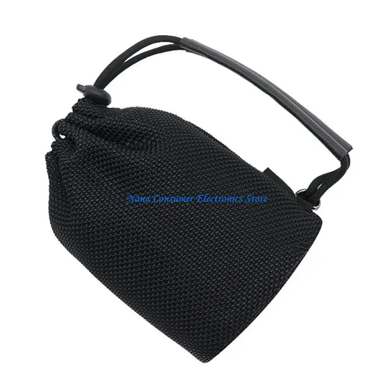 G7NE Stylish Black Net Sleeve For GO 5 Handheld Speaker Bag Ensuring Safe Transport Without Compromising Sound Quality