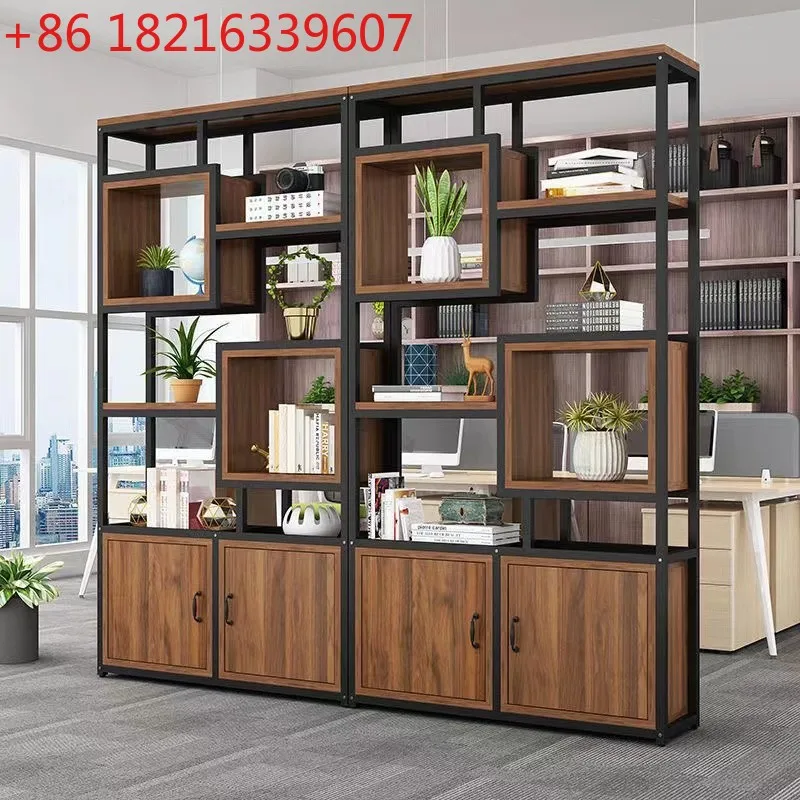 

Книжные полки от пола до потолка, простые многоэтажные книжные шкафы из стали и дерева, офисные современные экраны, стеллажи для цветов