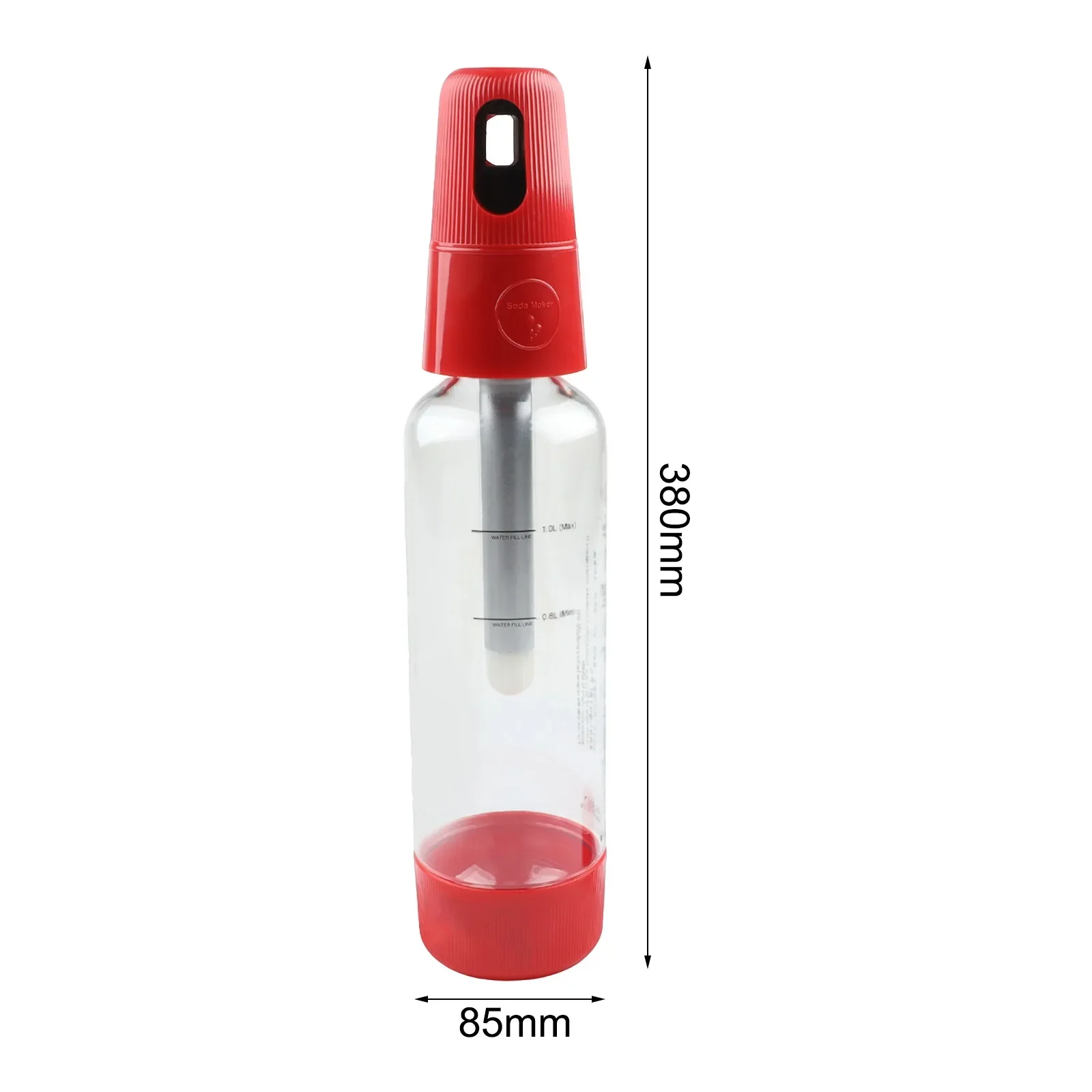 

Dual Lid Beverage Storage Solution Kitchen Accessory Bubble Water Maker Green Portable Drink Machine Easy To Hold