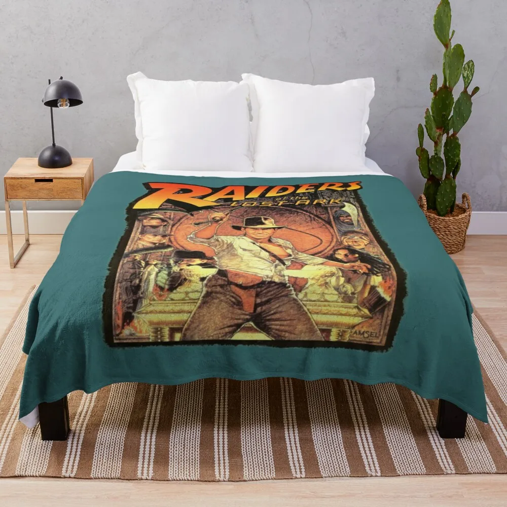 Raiders of the Lost Ark Throw Blanket Summer Flannels decorative Blankets