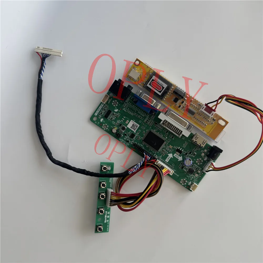 M.NT68676 Controller board kit HDMI-compatible VGA DVI Panel Screen for LTN170WU B170UW01  17inch LCD 1920x1200 LED monitor DIY