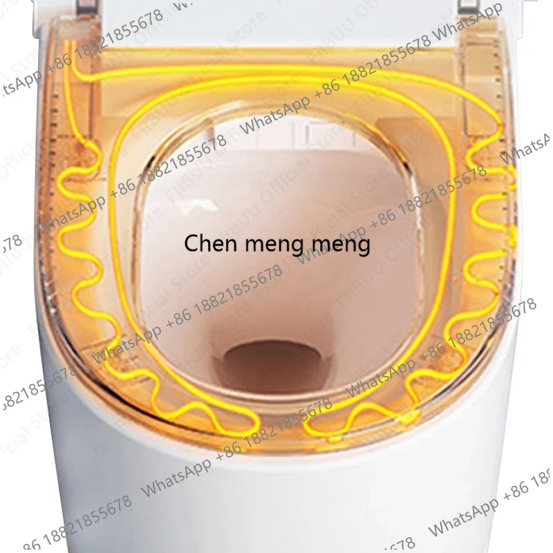 

Smart Bidet for Bathroom Toilet Built-in Water Tank Toilet Auto Flush Warm Water Dryer HeatedSeat No Water Pressure Restriction