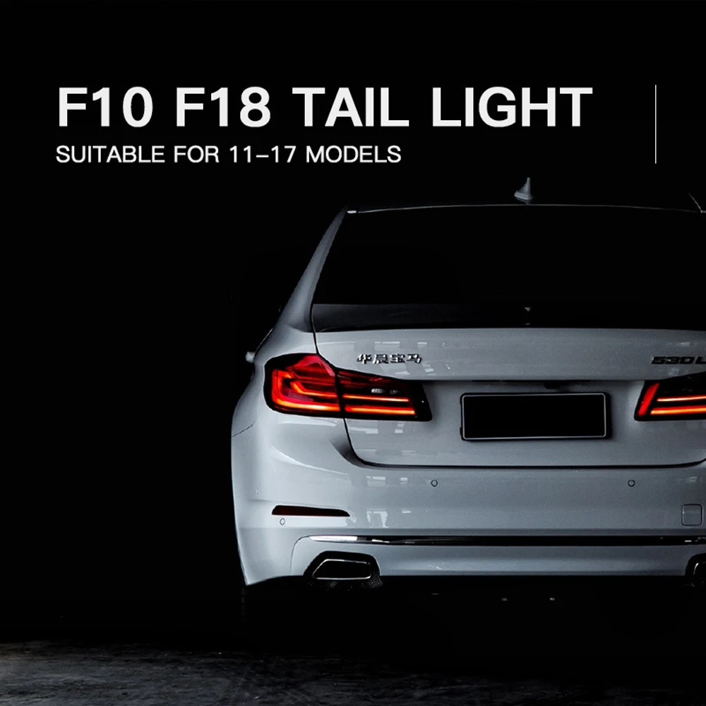 Car Tail Lamp for BMW F10 F18 LED TailLight 2010-2017 525i 530i 520i 535i 540i Rear Fog Brake Turn Signal Automotive Accessories