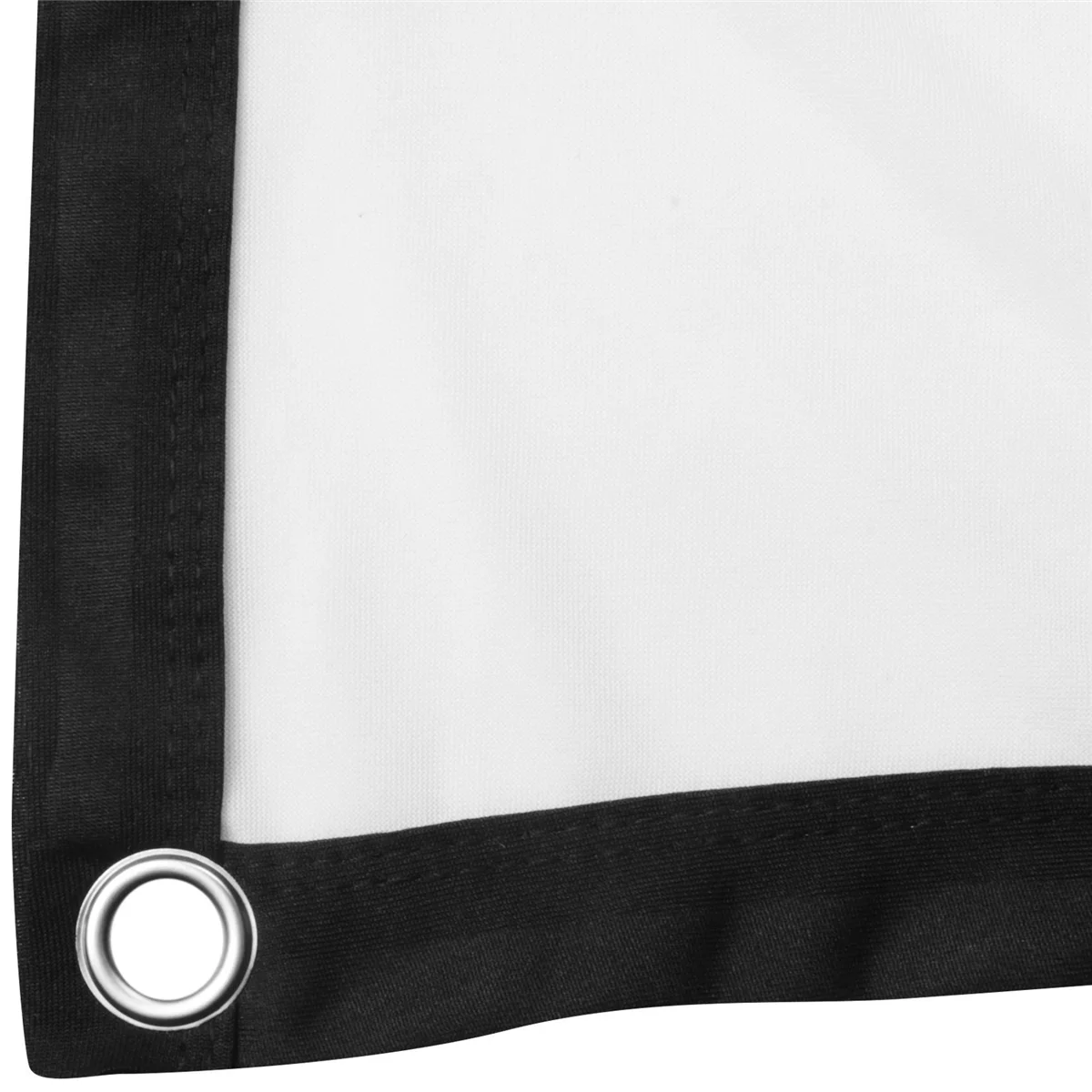 Портативный экран проектора RISEN для домашнего кинотеатра на открытом воздухе HD, белый, складной, против сминания (60 дюймов)