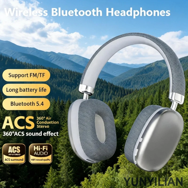 2025 Sony Air Max Wireless Headsets Bluetooth Headphones Over ear stereo surround gaming Earphone For Apple Iphone Xiaomi Phone