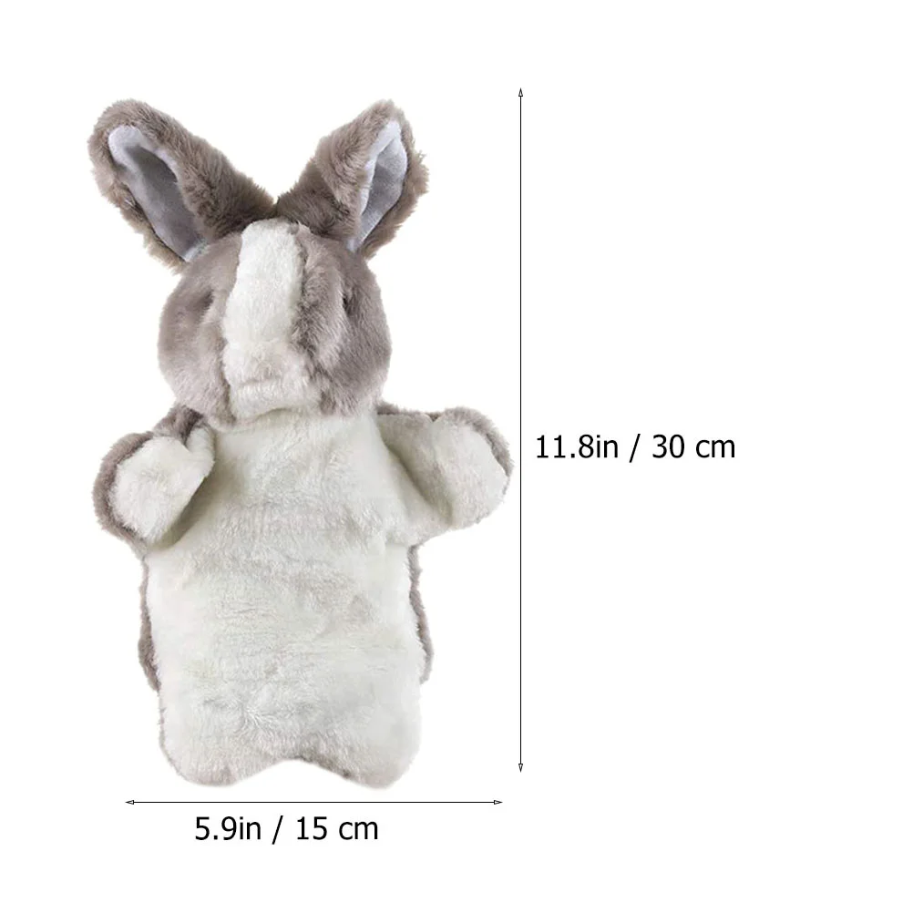 Marionnettes à main en peluche pour bébés, jouets animaux, cadeau pour bébé, histoire de lapin