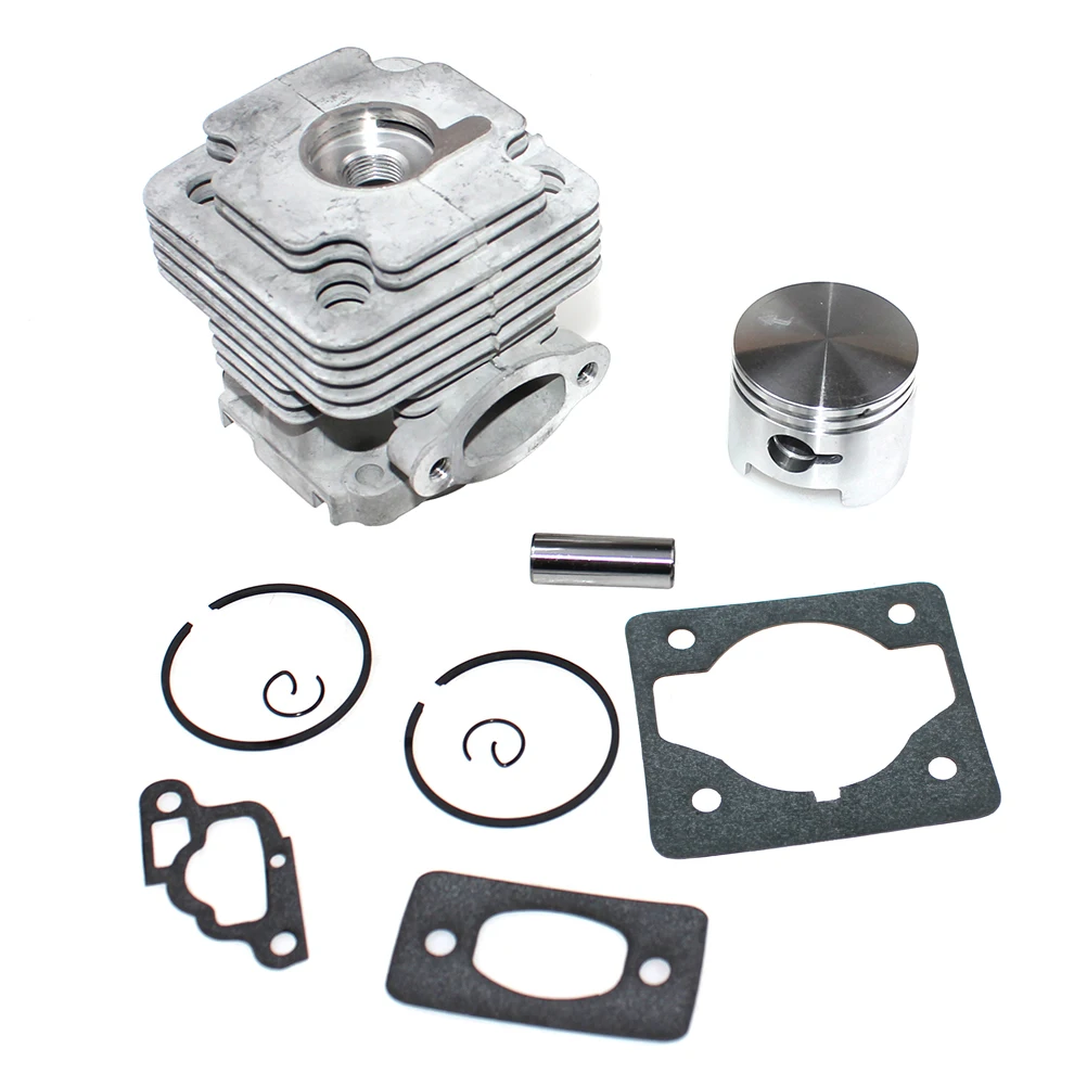 Cylinder Piston Kit 42mm for Oleo-Mac 446 BP 446 BP Ergo 746 S 746 T Efco 8460 460 IC 8465 8465 Ergo PN 61122014F 61122014B