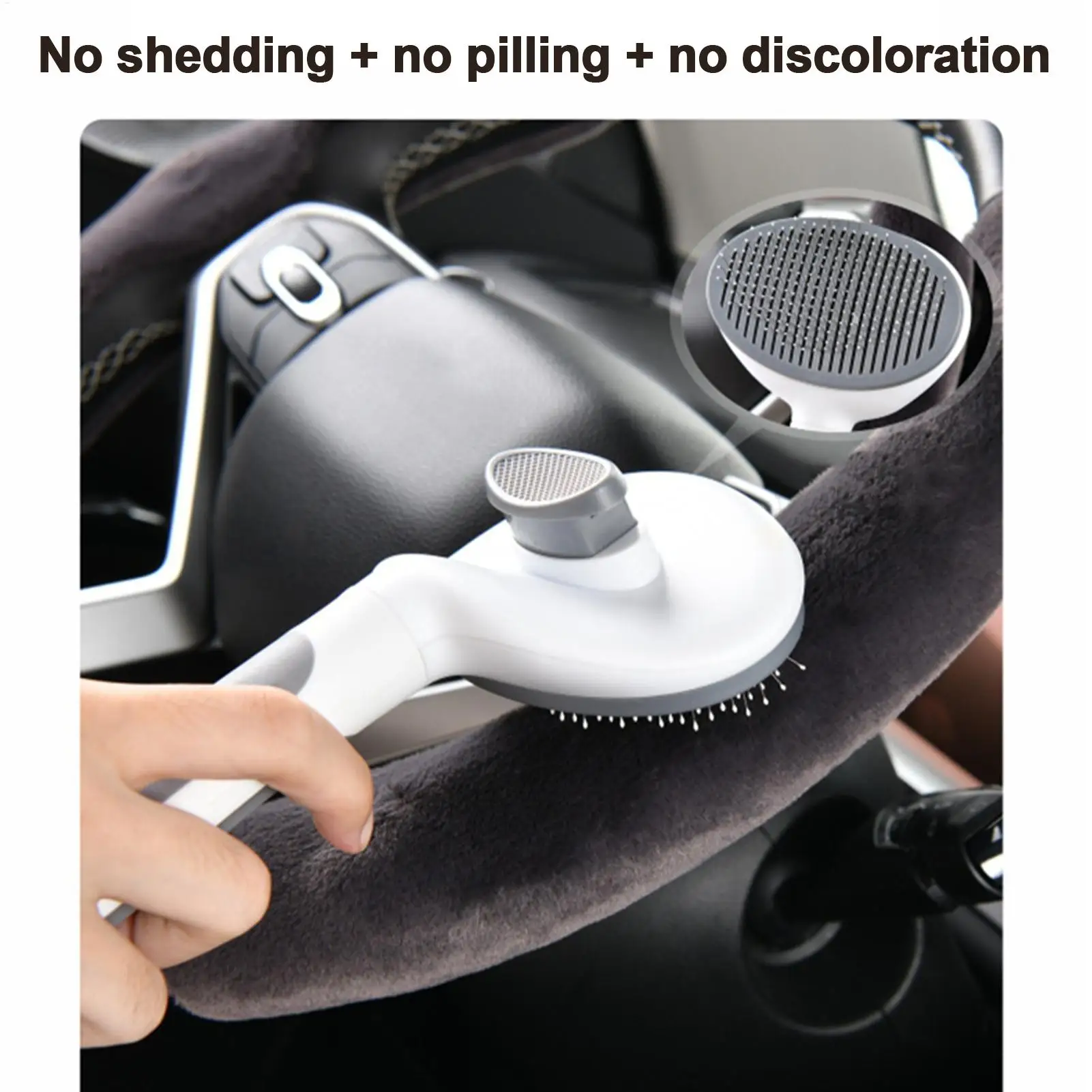 

Car Steering Wheel Cover 1 Pair Warm Soft Elastic Accessories Car Wheel Cover For Beginners Family Automotive Vehicle Indoor