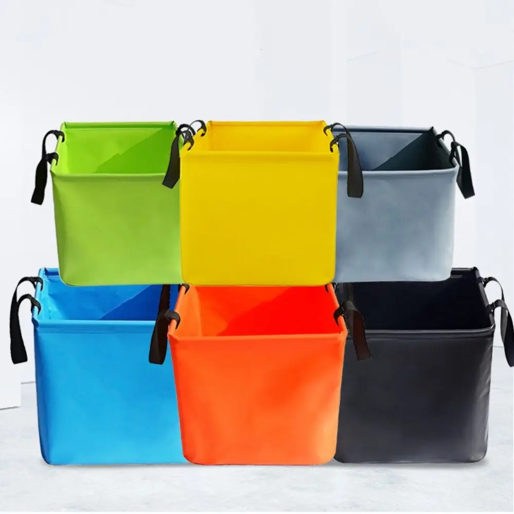

Storage Organizer Square Fishing Bag Folding Simple Beach Storage Bag Waterproof Portable Car Wash Bag Beach