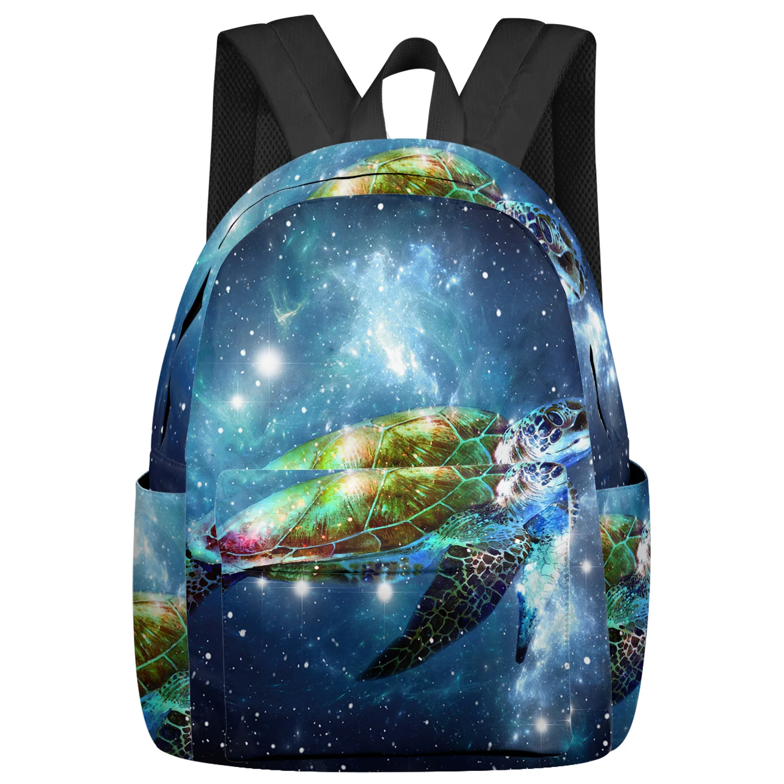 

Star Sky Gradual Sea Turtle Feminina Backpacks Teenagers Student School Bags Laptop Backpack Men Women Female Travel Mochila