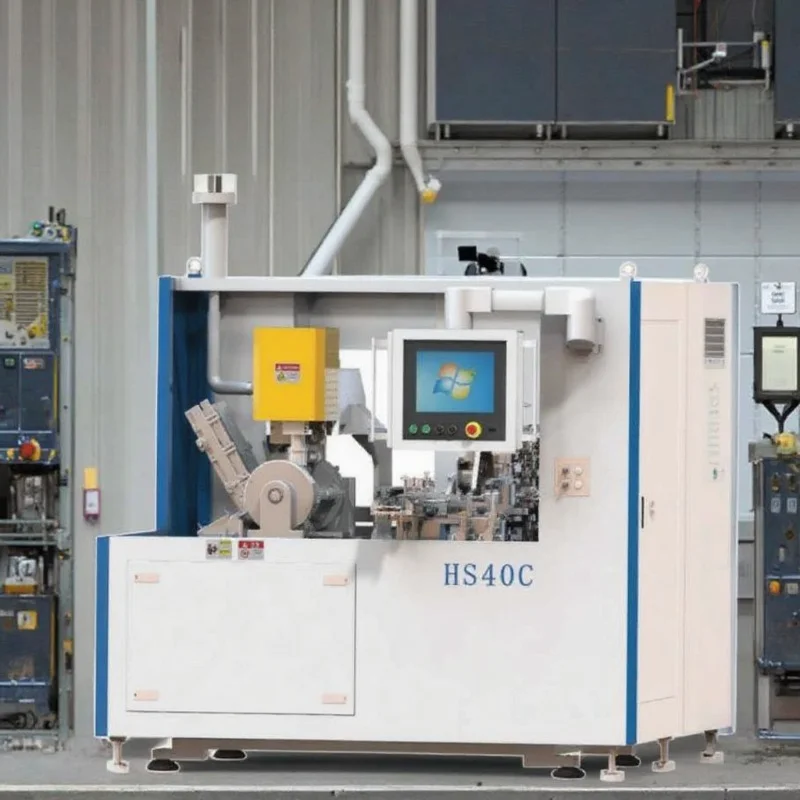 Automata Series Double Head Horizontal Four-Station Drilling Planting Machine Machining Center Motor Core