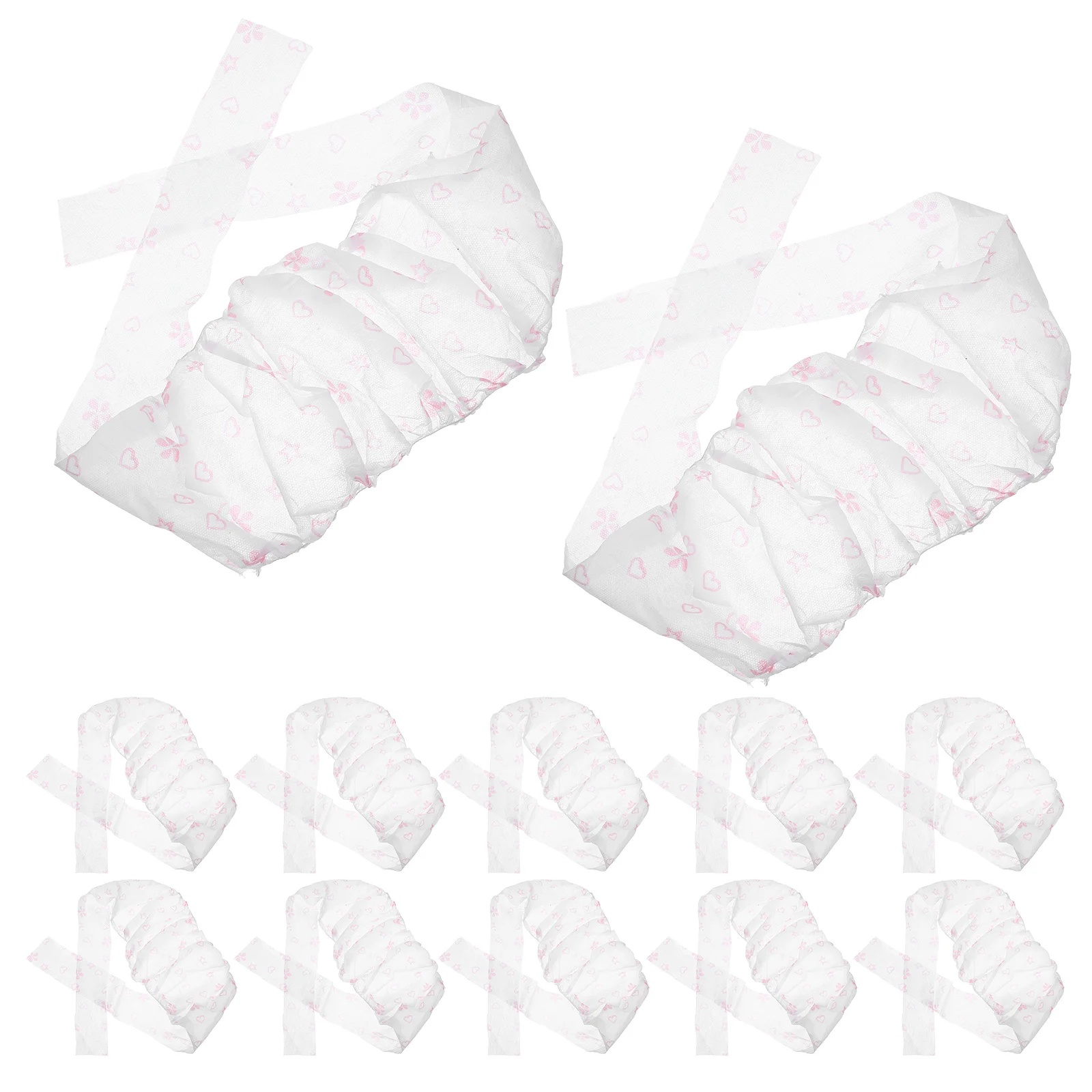 20 قطعة حمالات الصدر القابل للتصرف النساء غير المنسوجة النسيج تنفس سبا صالون تمتد العصابة الصدرية حمالات الصدر القابل للتصرف للنساء #3