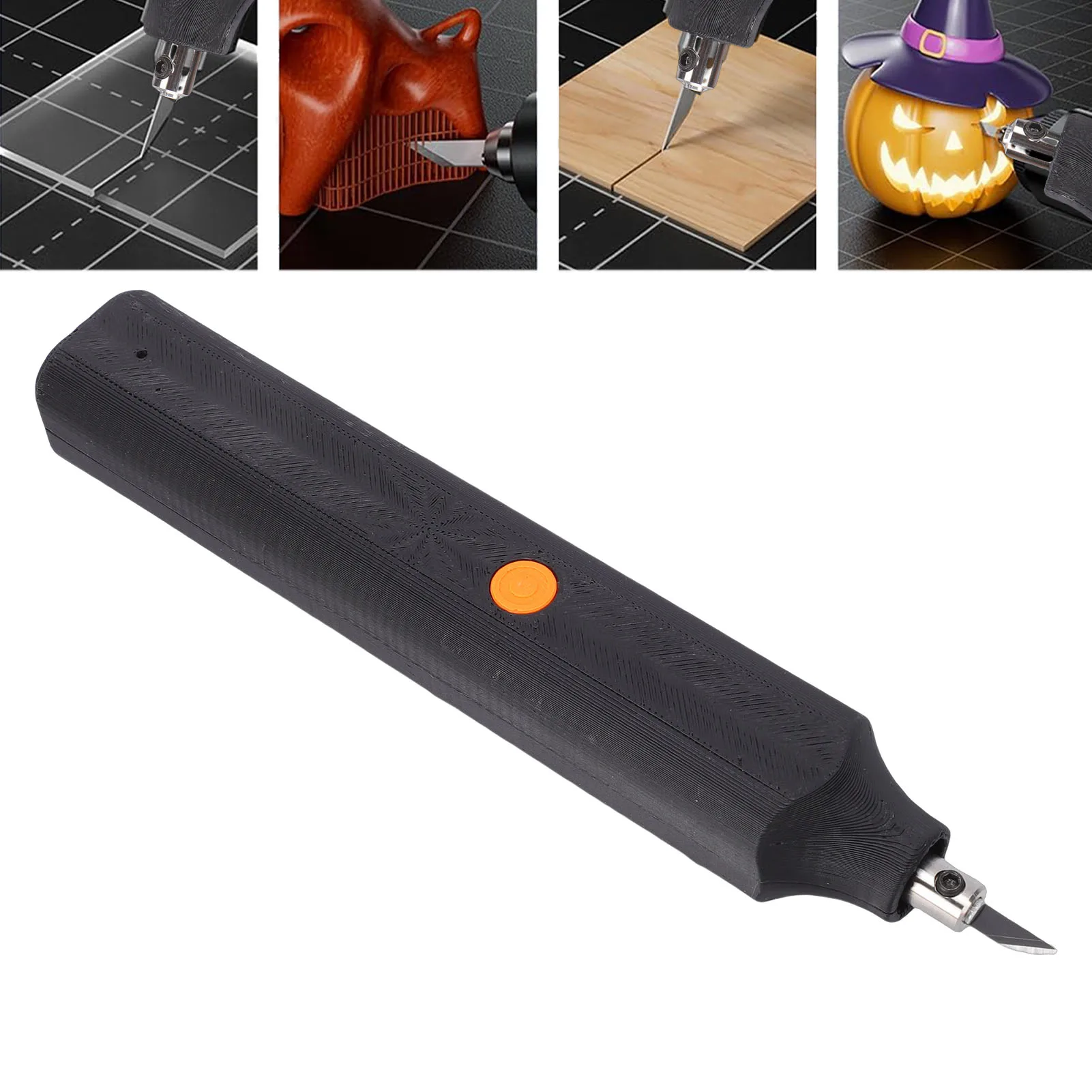 40kHz Ultrasonic Cutter with 30 Replacement Blades Portable Electric Cutting Kit for 3D Printed Model Plastic Wood Resin