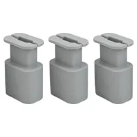 Black Data Cable Winder Data Cable Winder Storage Fast Charging Cover Easy Installation Efficient Cable Management