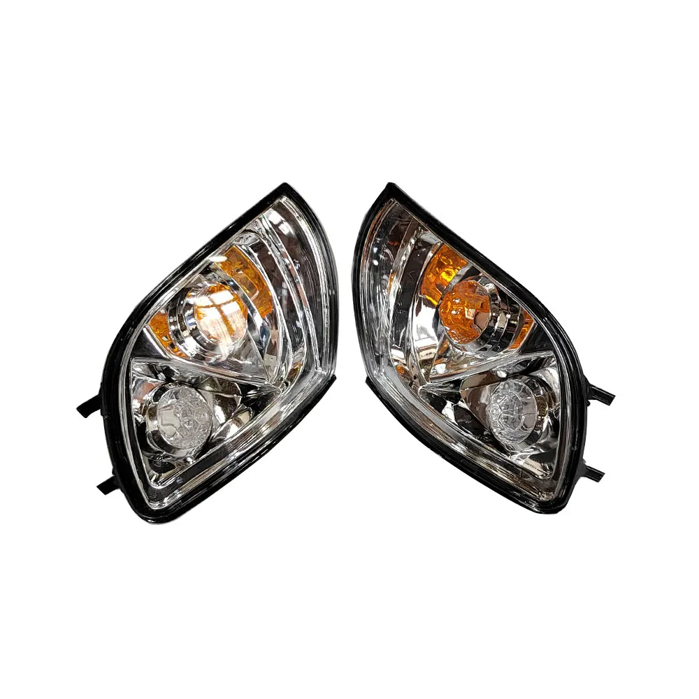 A Pair Car Fron Turn Signal Lamp Corner Light For Mitsubishi Delica PD8W L400 1998 4M40 4D56