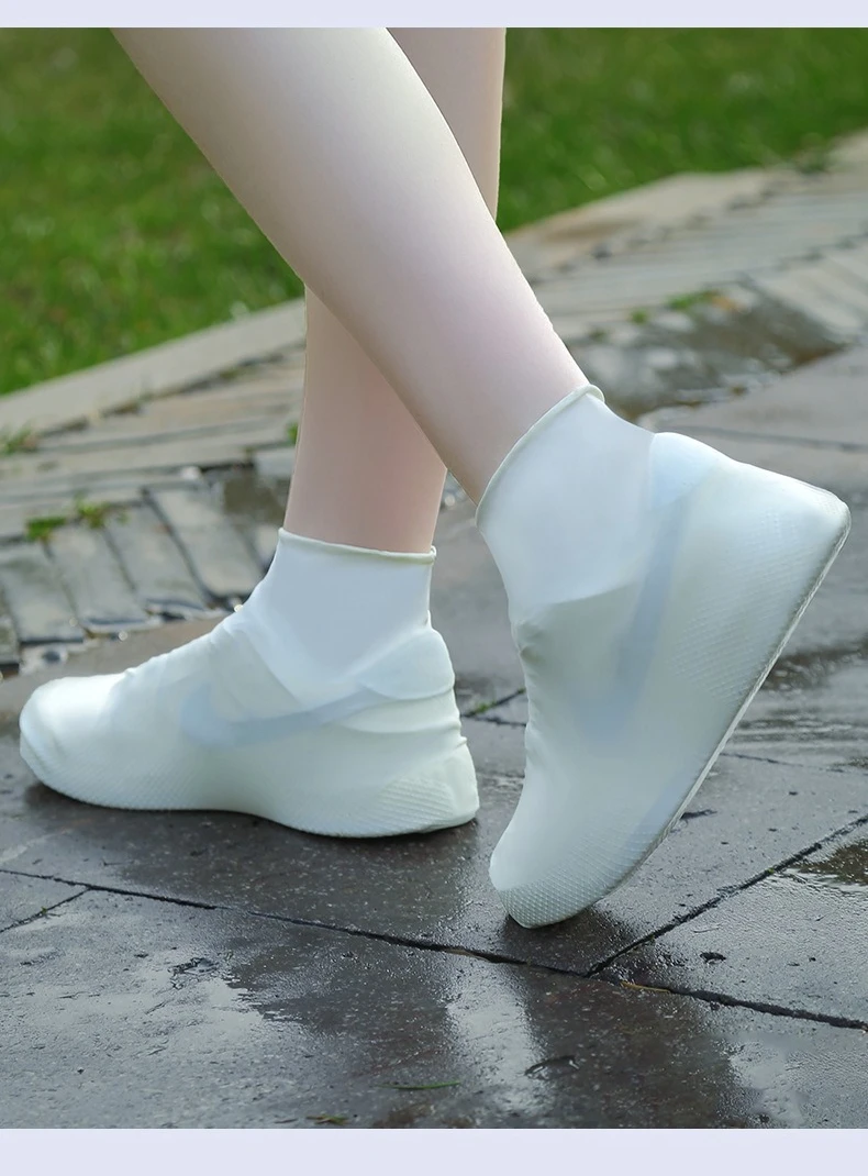 Latex Shoe Cover Thickened Silicone Shoe Cover Rainproof Shoe Cover Special Waterproof Wear-Resistant Outdoor Non-Slip