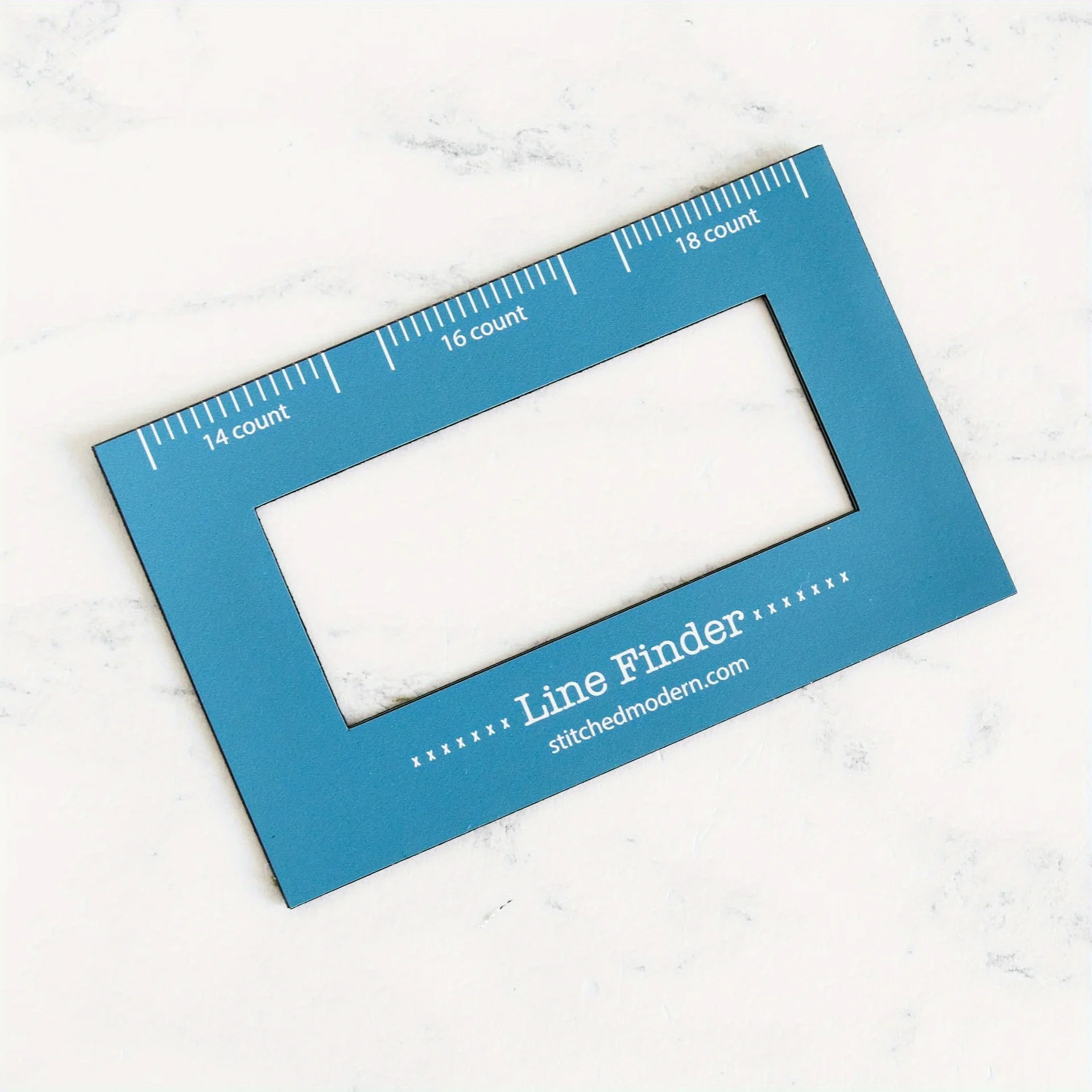 1pc Cross Stitch Magnetic Needle Finder Magnetic Sewing Template Measuring Scale Embroidery Template Crocheting Guiding Tool