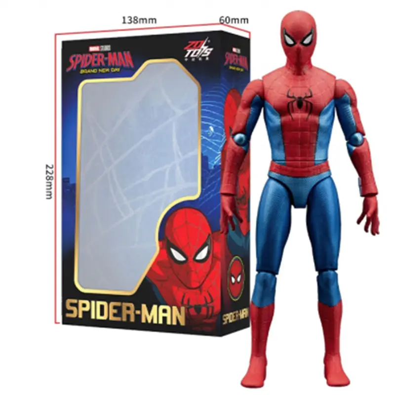 New ZD Toys MARVEL INFINITE ACTION S SERIES Spider-Man BRAND NEW DAY Action Figures HULK SCORPION BOOMERANG TOYS - view 2