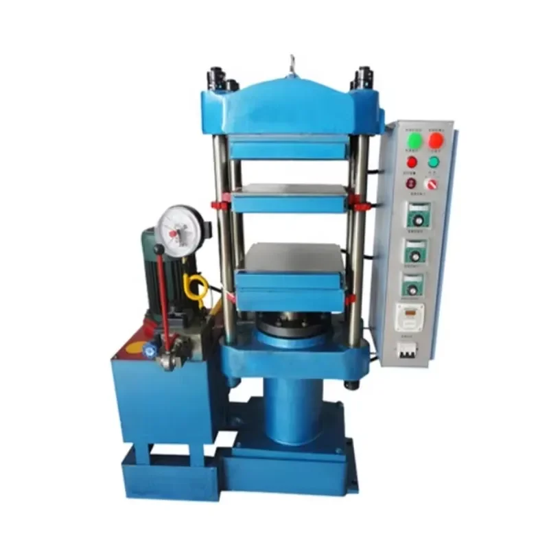 Plate Vulcanizing Press Rubber Vulcanizing Machine for Manufacturing Rubber Products Industrial Heating Press Equipment