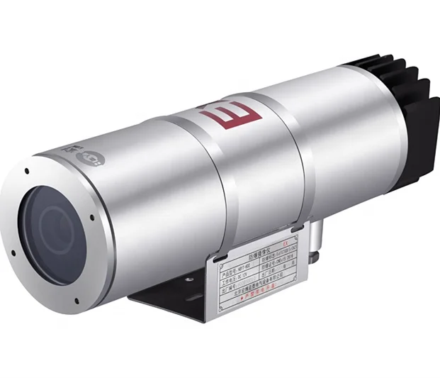 Câmera HD de ar condicionado à prova de explosão de alta temperatura ATEX Certificação IECEX Sensor CMOS Micro SD Dados H.265 1 ano
