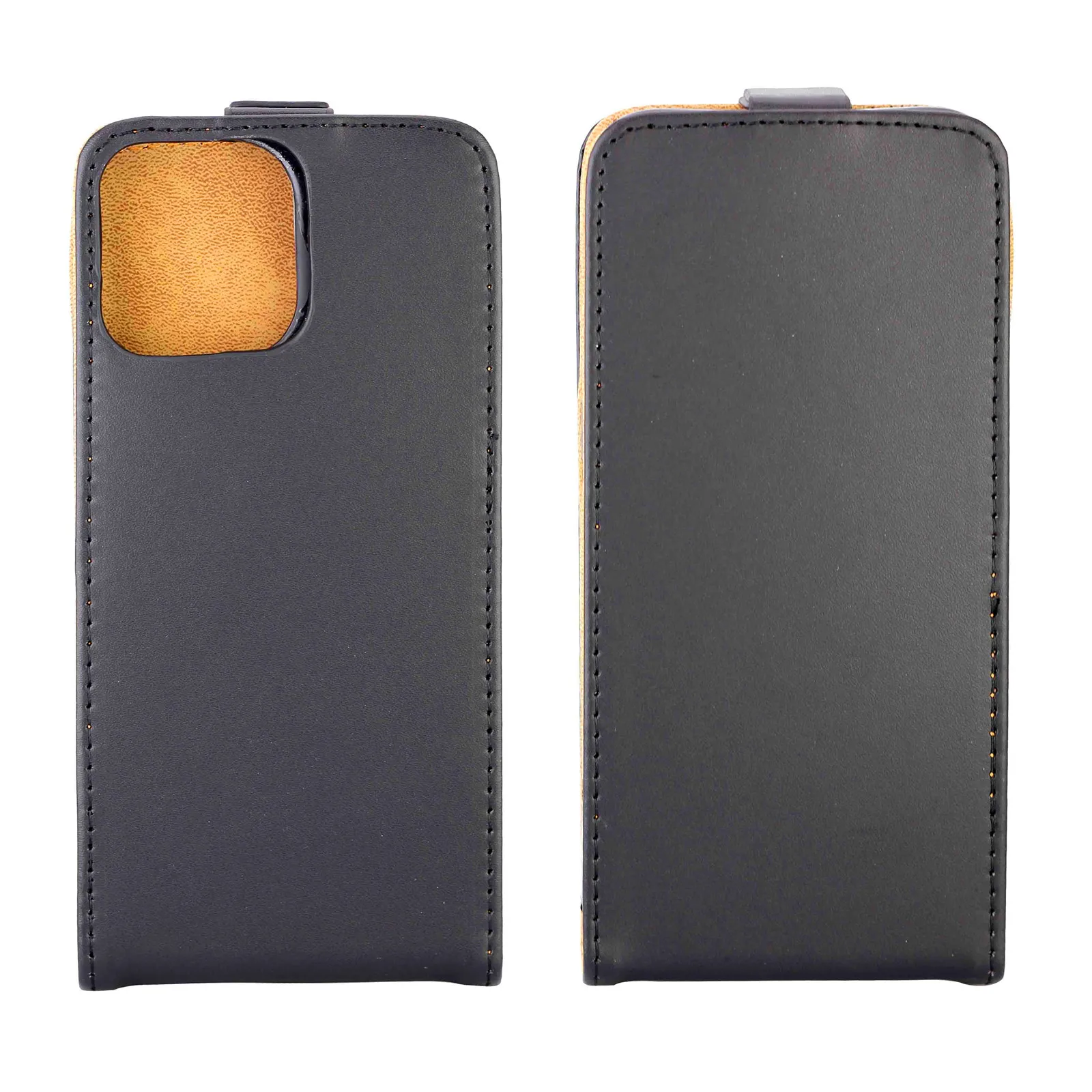 Flip Vertical Leather Case Book Card Holder Full Cover per iPhone 16 15 14 13 12 11 Pro Max 16 15 14 + 13 Mini XS Max XR XS