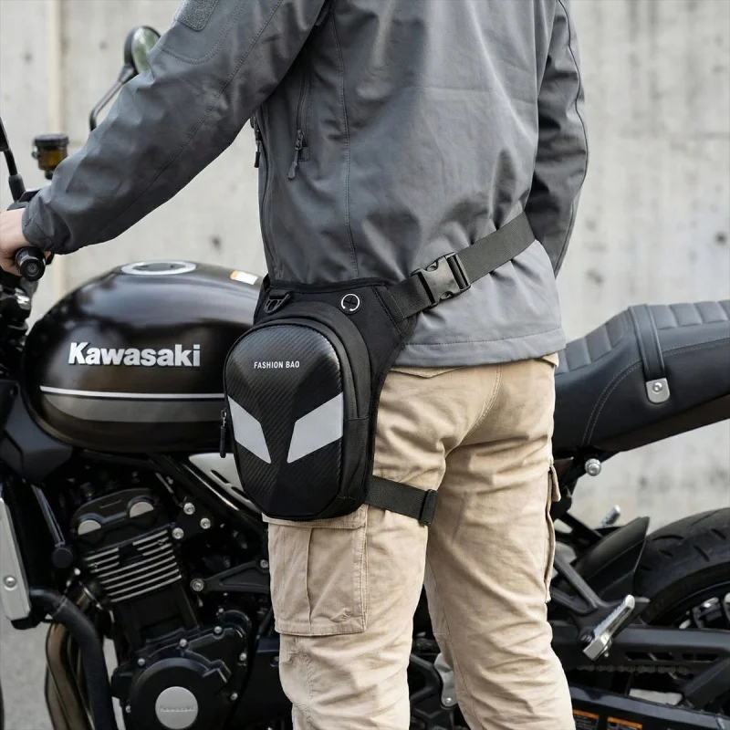 Motorcycle Leg Tank Bag Waterproof Waist Pack Crossbody Rider Biker Drop Thigh Motocross Moto Gear Men Women