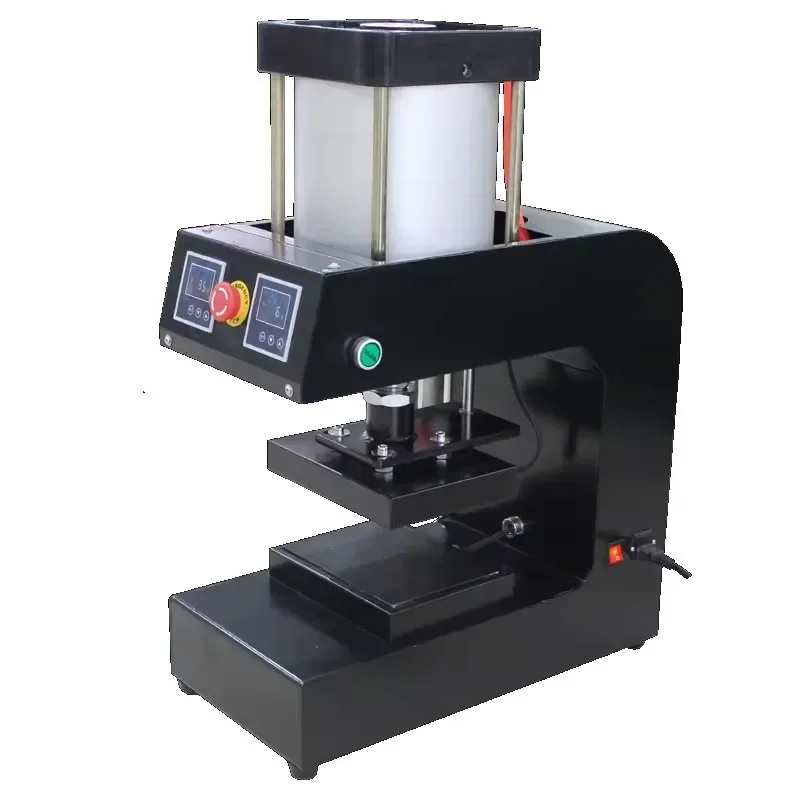 LCB1015-5 Pneumatic Dual Heated Heat 8 Ton Pressure Auto Open Oil Flower Machine Good Price, Easy To Operate