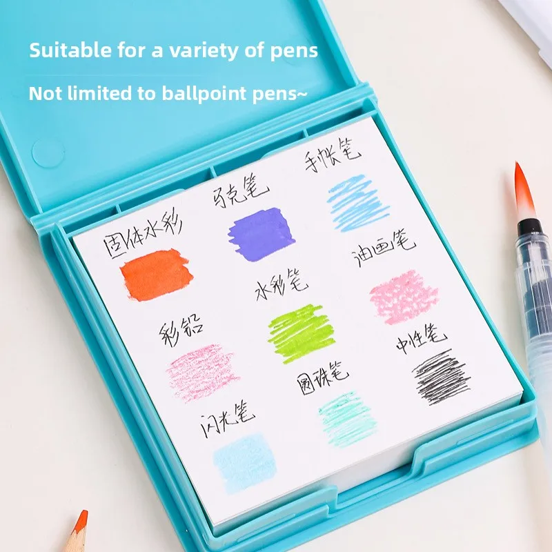 Languo Color Book Watercolor Book Thickening Mini Book Hand in Hand Sketch Art Special Painting School Supplies