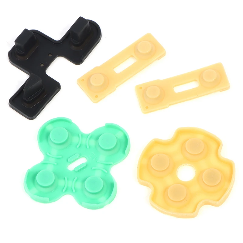 2Set Geleidend Rubber Contact Pad Knop D-Pad Voor Sony PS2 Controller